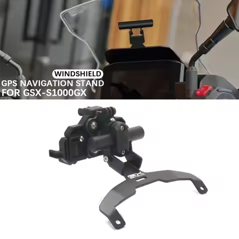 Motorcycle Accessories For Suzuki GSX-S1000 GX 2024- Navigation Windshield Phone HoldeiMount Bracket