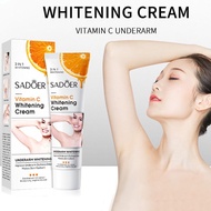 N589 ครีมทารักแร้ขาว ครีมทาศอกขาว ครีมทาขาหนีบขาว Sadoer Whitening Cream 50g วิตามิน C ให้ความชุ่มชื้นครีมบำรุงให้ผิวขาว