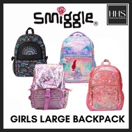 SMIGGLE LARGE GIRL BACKPACK UK. BAG SEKOLAH SMIGGLE PEREMPUAN