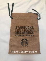 禮物包裝袋 Starbucks 星巴克 不織布 膠袋