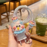 Samsung 25W Cartoon Charger Protector Samsung 25W Cartoon Cable Protector Samsung 25W Charger Head S