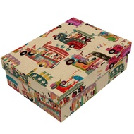 Papemelroti Gift Box Wrapping | Hard Kraft Packaging | 12.5" x 7.5" x 9" H