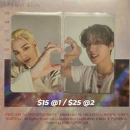 放/出 stray kids hyunjin/han maxident 小卡