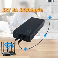 Mini Md2ts DC UPS Para Sa Wifi Router UPS Portable Power Supply 12V 3A 12000Mah UPS CCTV Camera Bac