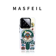 MASFEIL | เคสกันกระแทกด้วยขาตั้งแม่เหล็กสำหรับ Xiaomi 14Pro Xiaomi 13 และ Vivo X100Pro