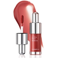 CARSLAN Hydrating Lip Gloss Serum, Moisturizing, Plunping, Shiny Lip Glow, Tinted Lip Care with Vita