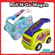 Kids Toy Cart Roll N Go Beach Trolley | Disney Frozen Elsa | Nickeoldeon Ninja Turtles Rolling Wagon