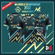 [NEW] MLBB M4 WORLD CHAMPIONSHIP 2022 TODAK TEAM HAQ UNISEX FULL SUBLIMATION JERSEY