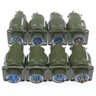 1set Aviation plug socket 21mm Y2M YP21 2/3/4/5/7/10/14/16 pin cable joint stepper motor aviation co