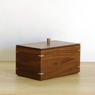 胡桃木保暖口罩架