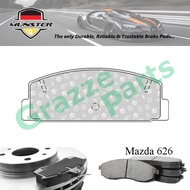 Münster Disc Brake Pad Rear for Mazda 626 MK IV (GE) 2.0i 1992-1997 FS
