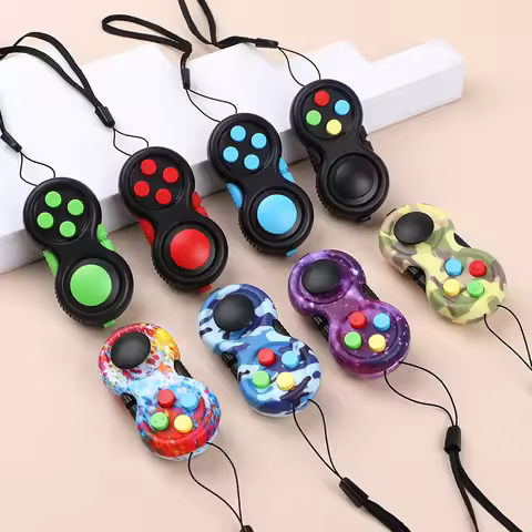 8/1Pcs Game Pad Controller Fidget Toys Fun Christmas Wedding Gifts Adult Relieve Stress Kids Birthda