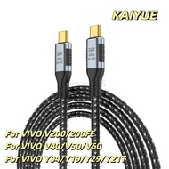 KYQA USB4.0 40Gbps TypeC to -C Cable PD3.1 240W Blazing-Fast Charging Cable 8K60Hz for PS-5 Game Swi