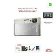 Sony Cyber-shot DSC-TX5 10.2MP Slim Compact Camera 4X Carl Zeiss Lens Wide สุดยอดกล้องคอมแพคบางสวย 3” LCD Touch มือสองคุณภาพประกัน