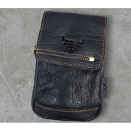 Original Rush Rider Cow Leather Handphone Case Handphone Bag Sling Bag Beg Tali Pinggang