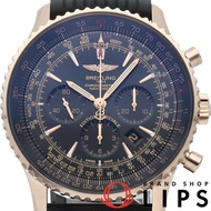百年靈 Navitimer B01 計時碼錶 46 精品店版，全球限量 250 枚，Navitimer B01 計時碼錶 RB0127/RB01271A/BG07，帶錶盒、保固卡、K18PG/橡膠錶帶