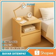 FURNIHOLIC Bedside Table - Bedside Table - Minimalist Bedside Table