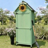 Outdoor storage cabinets, storage cabinets, garden waterproof and sunscreen, outdoor agricultural to
