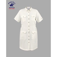 Beverly Hills Polo Club Women’s Crayon Dress in Ecru GS1735