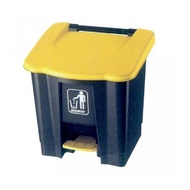 Dust BIN Gray 30L PEDAL Trash BIN