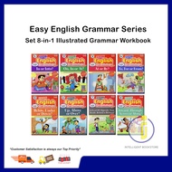 [Intelligent]  Scholars Publication: Easy English Grammar Series | Set 8-in-1 Illustrated Grammar Wo
