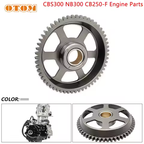 Hot Motorcycle Starter Driven Gear Drive Plate 57T For ZONGSHEN ZS174MN-3 CBS300 CB250-F ZS174MN-5 N