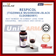 [ORIGINAL] EXCELAB RESPICOL BOTANICAL BEVERAGE MIX BLACK ELDERBERRY & TIGER MILK MUSHROOM 120ML