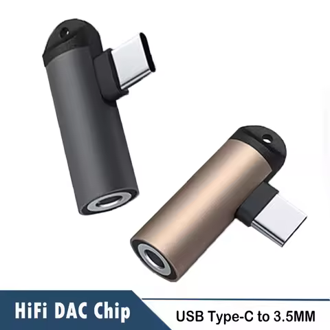 Dac Usb C To 3.5 MM Jack Adapter Digital Audio Converter For Pixel 8 7a Samsung S24 Plus M54 A54 M34