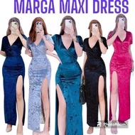 Marga Velvet Maxi Dress Elegant Formal Semi-formal attire for women