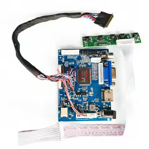 For LP156WH2 LP156WH4 LP156WH8 LP156WH3 Controller Drive Board Kit AV+HDMI+VGA Laptop Monitor Panel 