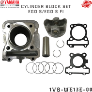 YAMAHA EGO S FI CYLINDER BLOCK SET KIT 1VB-WE13E-00 BLOK WITH GASKET PISTON RINGS 100% ORIGINAL