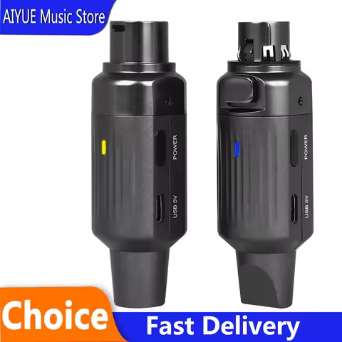 IRIN ARC2 Wireless Microphone System 7 Channels XLR Plug Mic Adapter Wireless UHF Dynamic Transmitte
