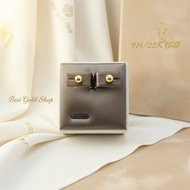 916 Gold Ball Stud Earring by Best Gold Shop