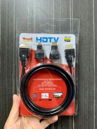 1.5m 1080P 3合1 HDMI線/ 高清轉插線 High Speed HD Cable/ 3 in 1 HDTV/ Full HD/ HDMI Cable/ Adapter/ Converte