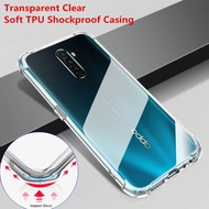 [Ready Stock]  For OPPO R9 R9S R11 R15 R17 Plus /Reno 4 4 Pro / C11 C12 C15 /X50 X50 Pro /A3 A52 X2 A92S /Realme 6 Pro TPU Case [Crystal Clear] Slim Protective Scratch Resistant Shock-Absorption Bumper Soft TPU Shockproof Casing (Clear)