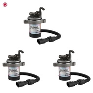 [saxon_broad.]3X for Deutz Fuel Shut Off Solenoid 04103812 04103808 F3L F3M F4L F4M 1011 2011