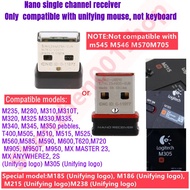 Wireless Dongle Receiver USB Adapter for Logitech Unifying Mouse Connect MX M905 M950 M505 M510 M525