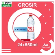 Vit Air Mineral Botol Sedang 550ml x 24 / 1 dus