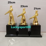 Trophy Piala laser burung merpati 