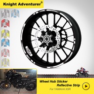 Hot Sell Motorcycle Wheels Stickers moto Reflective protection inner Rim tire decal For YAMAHA XSR 700 900 155 17inch xs