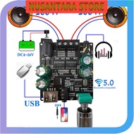 NUSANTARA - XINYI Audio Amplifier Bluetooth 5.0 Class D 2x100W - XY-C100L
