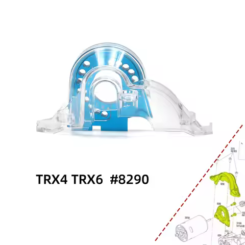 TRX4 TRX6 Uper Spur Gear Cover #8290 Motor Plate Mount For 1/10 RC Car Crawler TRX-4 TRX-6