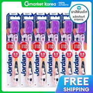 Jordan | จอร์แดน แปรงสีฟันเด็ก อายุ 6-9 ปี แบบขั้นที่ 3 6 ชิ้น