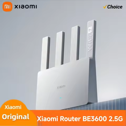 Original Xiaomi Router BE3600 New WiFi7 2.5G Ethernet Port 3600 Mbps Ultra Fast NetworkSpeed Work wi