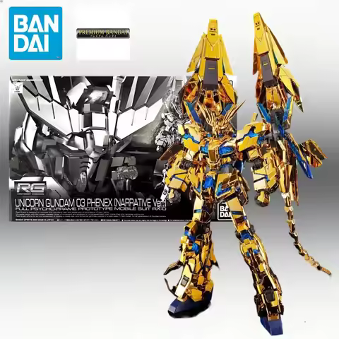 Bandai Spirits RG 1/144 RX-0 Unicorn Gundam 03 Phenex Narrative Ver. PB Limited Model Kit, Transform