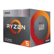 AMD 超微  R5-3400G 3.7GHz 4核8緒(VEGA11內顯)