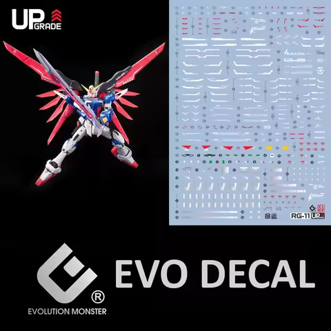 EVO Decal RG-11 for RG 1/144 Destiny ZGMF-X42S Mobile Suit Model Building Tools Hobby DIY Fluorescen
