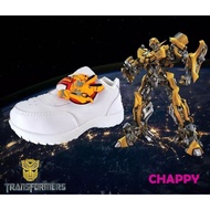 Transformers Chappy White Canvas School Shoes Model TF-2