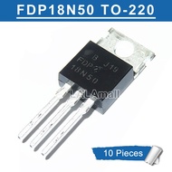 10pcs FDP18N50 TO220 18N50 TO-220 N-channel 18A/500V MOSFET Transistor new