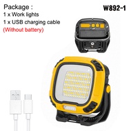 Asafee Ultra Bright W892 Outdoor Portable Work Light COB LED Emergency Floodlight Portable High Powe